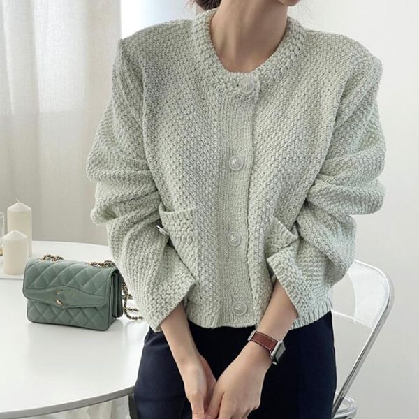 women's sweaters zawfl arrivals single versatile fashion breasted sleeves long green pocket/pink mesh sweater 81gl, White;black
women's sweaters zawfl arrivals single versatile fashion breasted sleeves long green pocket/pink mesh sweater 81gl, White;black