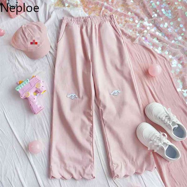 high waist hip pocket wide leg pants women solid hem flower design trousers loose casual wild pantalones mujer 49350 210422, Black;white
high waist hip pocket wide leg pants women solid hem flower design trousers loose casual wild pantalones mujer 49350 210422, Black;white