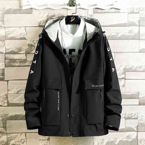 hooded baseball suit boys 2021 new autumn trend loose large spring coat pilot jacket, Black;brown
hooded baseball suit boys 2021 new autumn trend loose large spring coat pilot jacket, Black;brown