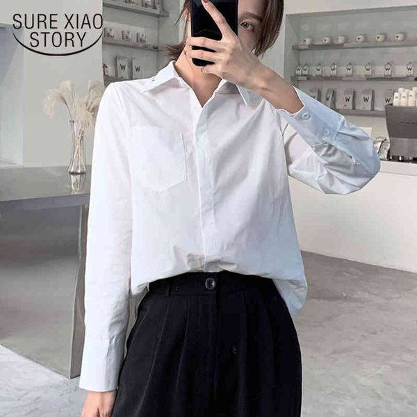 women shirts korean ol style elegant white long sleeve professional shirt embroidered turn-down collar blouse 8909 50 210417
women shirts korean ol style elegant white long sleeve professional shirt embroidered turn-down collar blouse 8909 50 210417