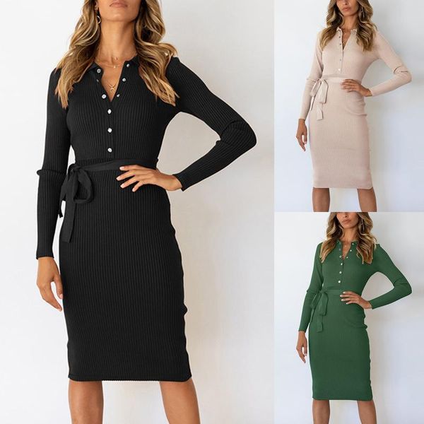 casual dresses fashion dress vestidos pullover knitted autumn and winter long sleeve slim bodycon roupas femininas, Black;gray
casual dresses fashion dress vestidos pullover knitted autumn and winter long sleeve slim bodycon roupas femininas, Black;gray