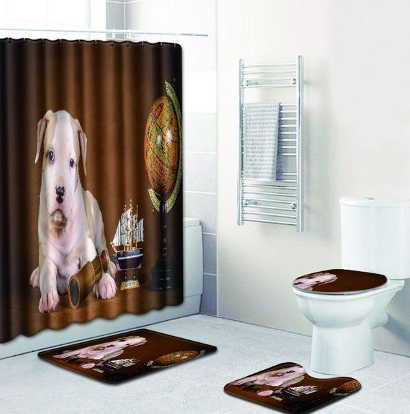 shower curtains curtain set printed dogs absorbent non-slip bath mat waterproof bathroom toilet cover
shower curtains curtain set printed dogs absorbent non-slip bath mat waterproof bathroom toilet cover