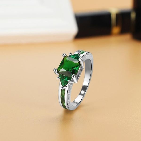 wedding rings fefiday eternity woman zircon crystal engagement ring with green stone female ladies finger jewelry for women, Slivery;golden
wedding rings fefiday eternity woman zircon crystal engagement ring with green stone female ladies finger jewelry for women, Slivery;golden