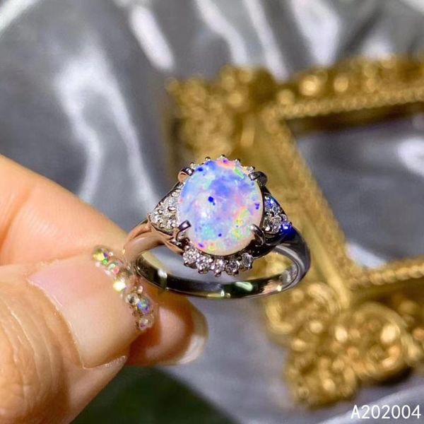 cluster rings kjjeaxcmy fine jewelry 925 sterling silver inlaid natural opal female ring beautiful support detection, Golden;silver 
cluster rings kjjeaxcmy fine jewelry 925 sterling silver inlaid natural opal female ring beautiful support detection, Golden;silver
