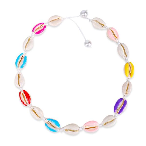chokers natural dripping oil color blue red pink yellow shell necklace handmade rope pearl bohemian women collar choker jewelry, Golden;silver
chokers natural dripping oil color blue red pink yellow shell necklace handmade rope pearl bohemian women collar choker jewelry, Golden;silver