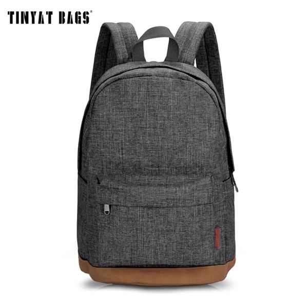 tinyat men male canvas backpack gray casual rucksacks 15inch lapbackpacks college student school bag backpack women mochila 211026
tinyat men male canvas backpack gray casual rucksacks 15inch lapbackpacks college student school bag backpack women mochila 211026