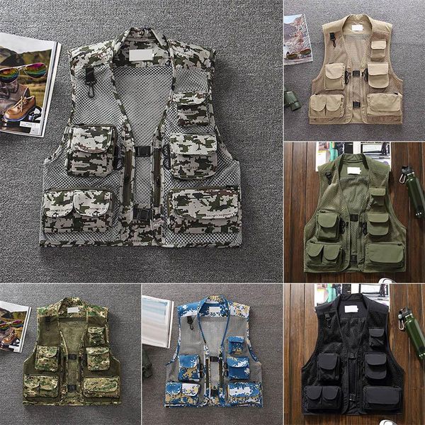 hunting jackets men fishing vest multi-pocket quick dry mesh outdoor waistcoat whshopping, Camo;black
hunting jackets men fishing vest multi-pocket quick dry mesh outdoor waistcoat whshopping, Camo;black