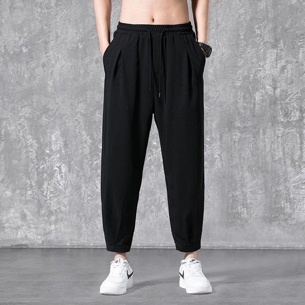 men's pants 2021 nine leggings men 's big size trend fat loose summer thin sports leisure versatile elastic quick dry, Black
men's pants 2021 nine leggings men 's big size trend fat loose summer thin sports leisure versatile elastic quick dry, Black