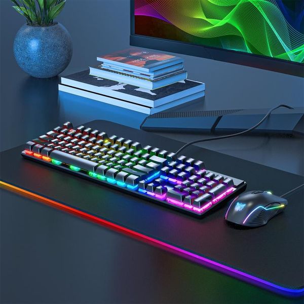 keyboard mouse combos g27 mechanical backlit usb wired computer gaming pad accessories set for household accessories#g30
keyboard mouse combos g27 mechanical backlit usb wired computer gaming pad accessories set for household accessories#g30