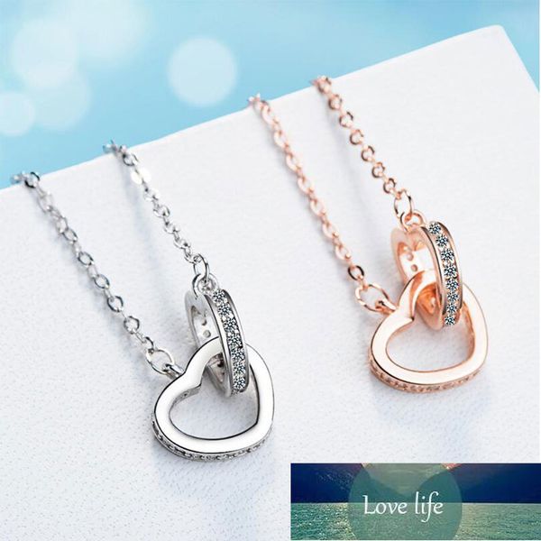 925 sterling silver hollow double heart choker pendant necklace charm necklace jewelry for women fashion gifts s-n69, Golden;silver
925 sterling silver hollow double heart choker pendant necklace charm necklace jewelry for women fashion gifts s-n69, Golden;silver
