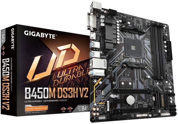 gigabyte b450m ds3h v2 (amd ryzen am4/micro atx/m.2/hmdi/dvi/usb 3.1/ddr4/motherboard)
gigabyte b450m ds3h v2 (amd ryzen am4/micro atx/m.2/hmdi/dvi/usb 3.1/ddr4/motherboard)