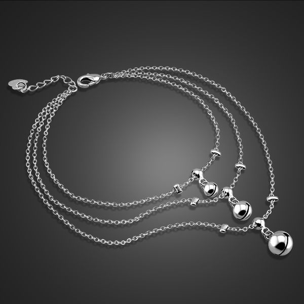 summer fashion silver jewelry 925 sterling silver anklet multilayer bell pendant design solid silver anklet lady lovely bijoux, Red;blue
summer fashion silver jewelry 925 sterling silver anklet multilayer bell pendant design solid silver anklet lady lovely bijoux, Red;blue