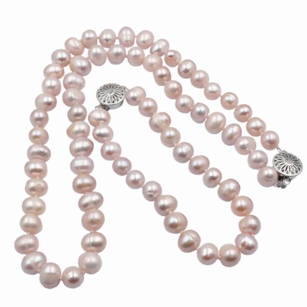 earrings & necklace natural pearl bracelet jewelry set for women light purple 8-9mm pearls beads sets party wedding christmas gifts a756, Silver
earrings & necklace natural pearl bracelet jewelry set for women light purple 8-9mm pearls beads sets party wedding christmas gifts a756, Silver