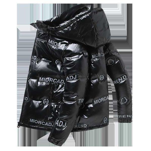 men's and women's white winter clothes, down jacket, short, shiny, korean, thick, direct delivery, Black
men's and women's white winter clothes, down jacket, short, shiny, korean, thick, direct delivery, Black