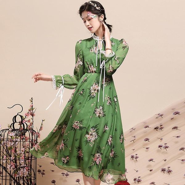 casual dresses 2021 spring and summer dress women's chiffon big swing, Black;gray
casual dresses 2021 spring and summer dress women's chiffon big swing, Black;gray