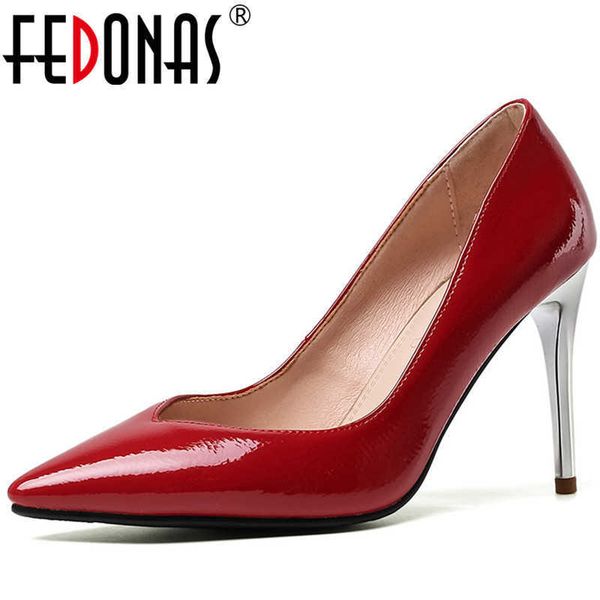patent leather women elegant concise high heels pumps spring summer basic shoes est pointed toe woman 210528, Black
patent leather women elegant concise high heels pumps spring summer basic shoes est pointed toe woman 210528, Black