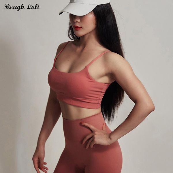 gym clothing rough loli women push up u-back yoga sports bra high impact wireless work out padded crop active wear, White;black
gym clothing rough loli women push up u-back yoga sports bra high impact wireless work out padded crop active wear, White;black