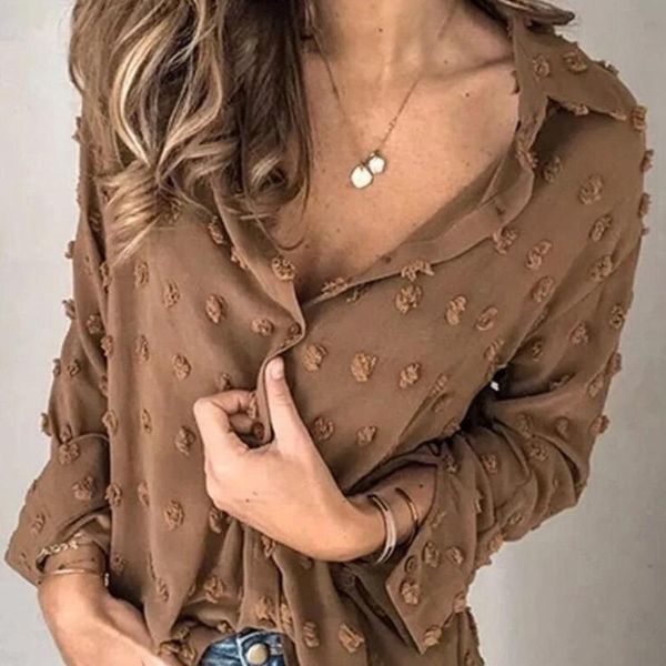 women's blouses & shirts xuxi women fashion shirt lapel collar, long sleeves, loose spring autumn 2021 e1950, White
women's blouses & shirts xuxi women fashion shirt lapel collar, long sleeves, loose spring autumn 2021 e1950, White