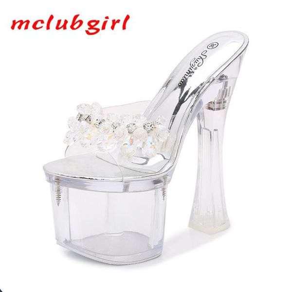 dress shoes mclubgirl 2021 centimeters height women's summer platform non-slip ultra-high-heel women crystal sandals lfd, Black
dress shoes mclubgirl 2021 centimeters height women's summer platform non-slip ultra-high-heel women crystal sandals lfd, Black
