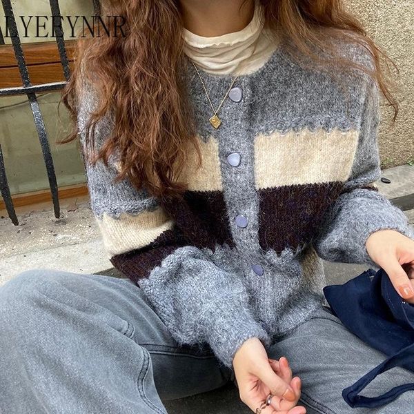 women's knits & tees lyeeynnr knit cardigan women vintage autumn korean style simple all-match o neck long sleeve retro chic cropped sw, White
women's knits & tees lyeeynnr knit cardigan women vintage autumn korean style simple all-match o neck long sleeve retro chic cropped sw, White