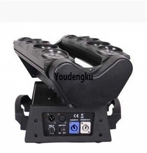 effects 4 pieces white led spider moving head beam light 8*10w stage dj lighting heads
effects 4 pieces white led spider moving head beam light 8*10w stage dj lighting heads