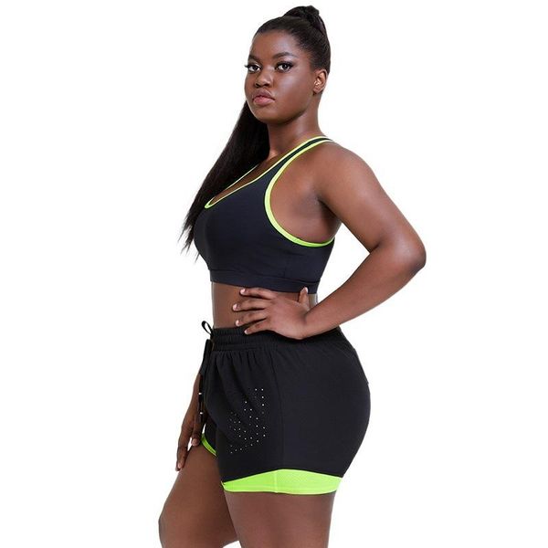 yoga outfit plus size running shorts set with zipper pocket women sportwear gym drawstring suit for fitness workout clothes 4xl
yoga outfit plus size running shorts set with zipper pocket women sportwear gym drawstring suit for fitness workout clothes 4xl
