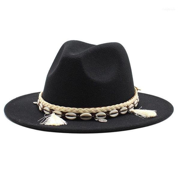 caps & hats shell band leather cowboy hat jazz felt fedora black wide brim lady fashion cap western1, Yellow
caps & hats shell band leather cowboy hat jazz felt fedora black wide brim lady fashion cap western1, Yellow