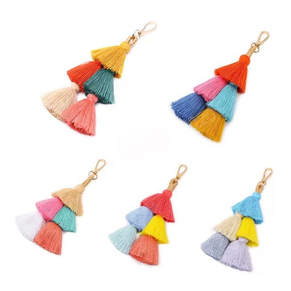 colorful bohemia multilayer tassel key ring handbag purse hang wall hanging keychain fashion jewelry, Slivery;golden
colorful bohemia multilayer tassel key ring handbag purse hang wall hanging keychain fashion jewelry, Slivery;golden