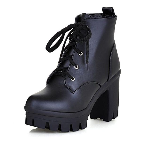 boots ultra-high hollow with lace-up thick-soled pu ankle waterproof platform cross-lace thick-heeled pink short boot, Black
boots ultra-high hollow with lace-up thick-soled pu ankle waterproof platform cross-lace thick-heeled pink short boot, Black