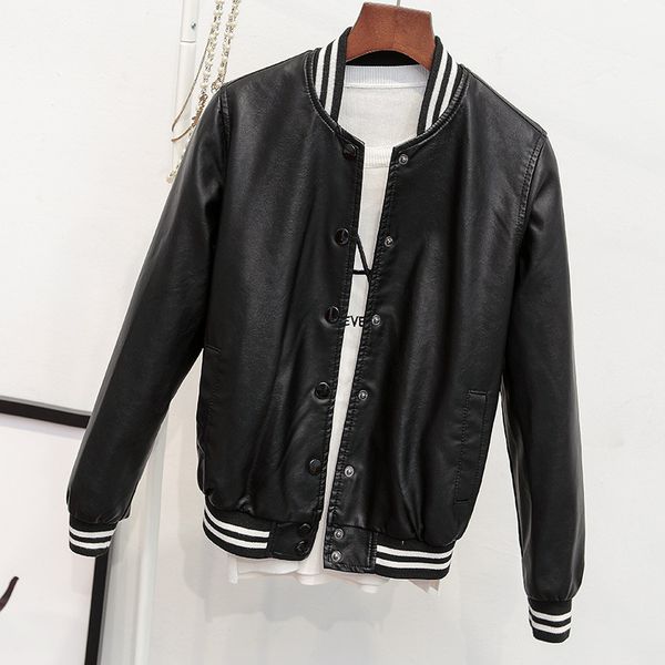 women's suits & blazers original design female's locomotive baseball leather jacket blazer punk dj leather short jacket motorcycle, White;black
women's suits & blazers original design female's locomotive baseball leather jacket blazer punk dj leather short jacket motorcycle, White;black