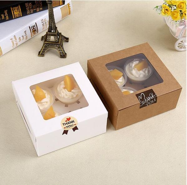 gift wrap 50pcs 4 in 1 cake winodow box 16x16x7.5cm cavity clear window creative kraft brown & white cupcake boxes muffin packaging
gift wrap 50pcs 4 in 1 cake winodow box 16x16x7.5cm cavity clear window creative kraft brown & white cupcake boxes muffin packaging
