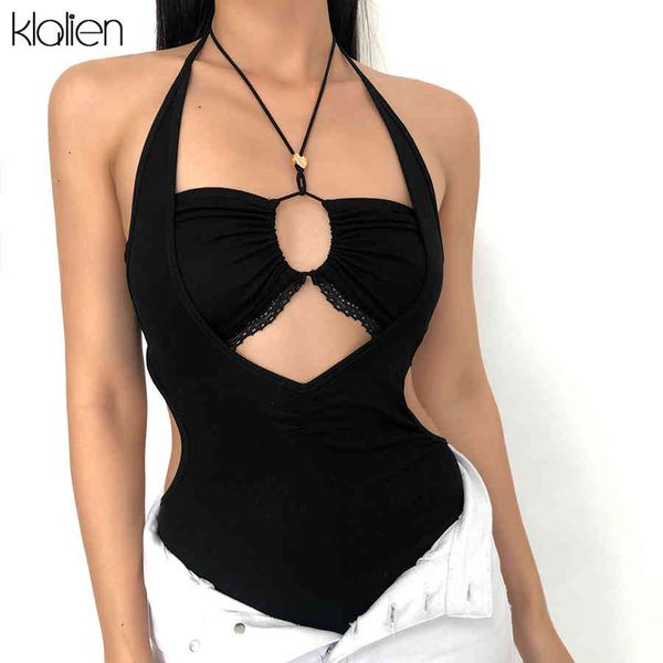 swimwear fashion hollow out backless camisole female slim black bandage women bodysuit 2021 summer new wild street, White;black
swimwear fashion hollow out backless camisole female slim black bandage women bodysuit 2021 summer new wild street, White;black