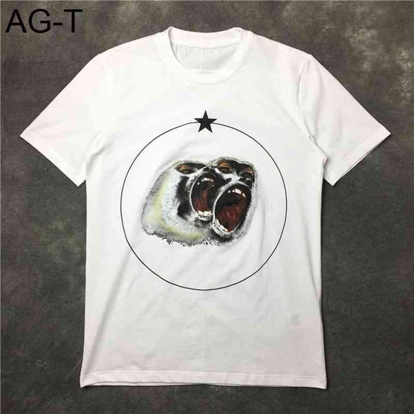 new summer men stylist t shirt clothing short sleeve t shirt roar orangutan monkey circle star t shirt tee cotton, White;black
new summer men stylist t shirt clothing short sleeve t shirt roar orangutan monkey circle star t shirt tee cotton, White;black