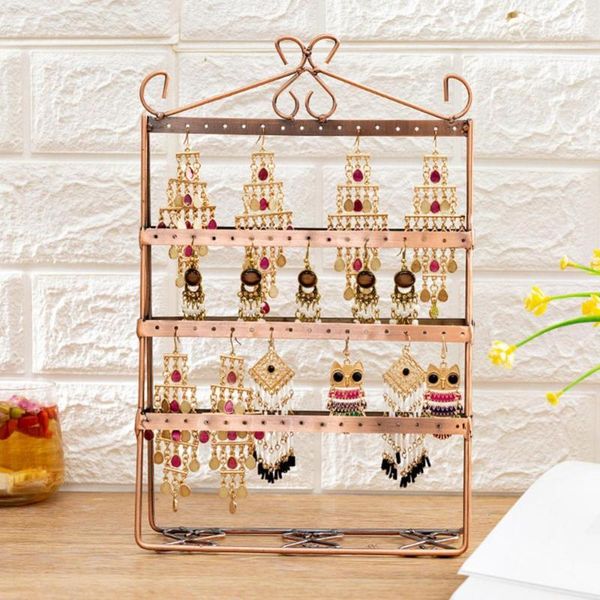 jewelry pouches, bags organizer earrings studs necklace display rack 4-tier durable stand holder, Pink;blue
jewelry pouches, bags organizer earrings studs necklace display rack 4-tier durable stand holder, Pink;blue