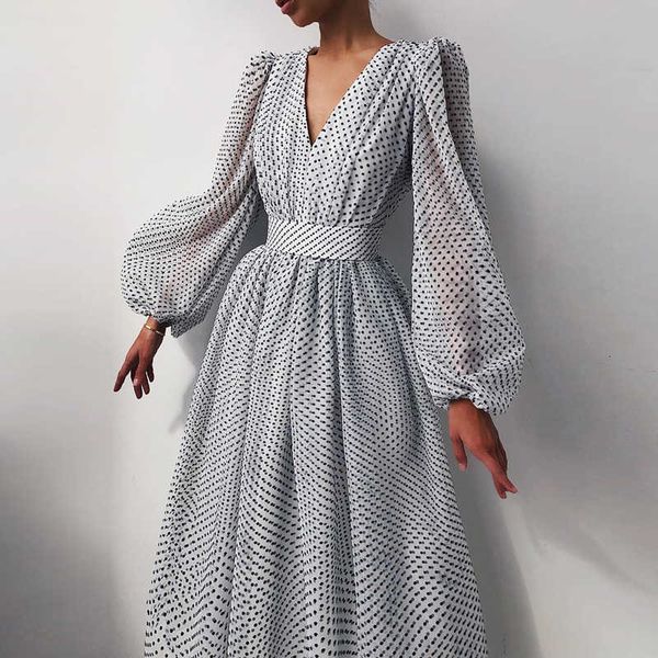 casual dresses ladies deep v neck party women elegant polka dot print a line spring femme long sleeve es rcbg, Black;gray
casual dresses ladies deep v neck party women elegant polka dot print a line spring femme long sleeve es rcbg, Black;gray