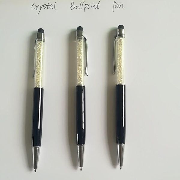 ballpoint pens 3 pcs creative crystal pen diamond stationery ballpen stylus touch black color oily refill, Blue;orange
ballpoint pens 3 pcs creative crystal pen diamond stationery ballpen stylus touch black color oily refill, Blue;orange