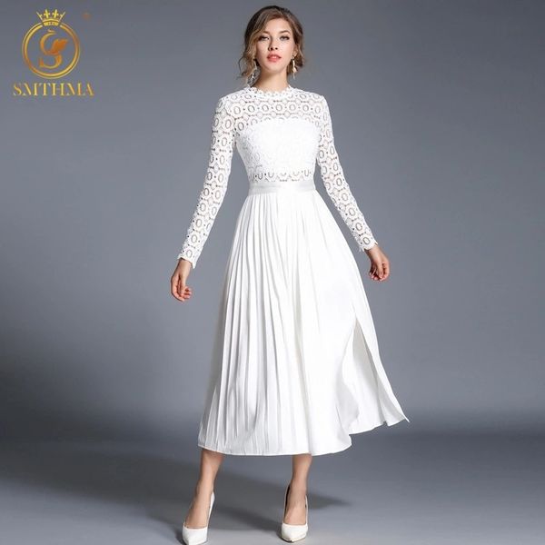 spring runway high-end custom white lace patchwork long sleeve dress women party dresses 210520, Black;gray
spring runway high-end custom white lace patchwork long sleeve dress women party dresses 210520, Black;gray