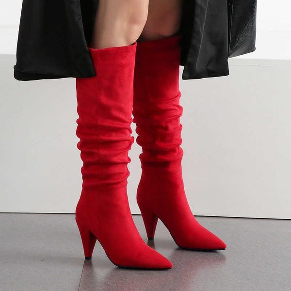 boots autumn and winter casual black pointed women's heel high heels fashion show slim long tube
boots autumn and winter casual black pointed women's heel high heels fashion show slim long tube
