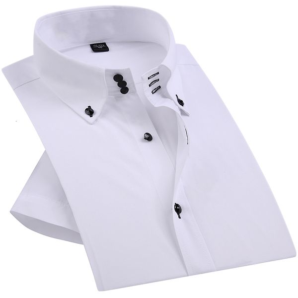 summer smart casual diamond buttons mens dress shirt white short sleeve luxury high collar slim fit stylish business shirts 200925, White;black
summer smart casual diamond buttons mens dress shirt white short sleeve luxury high collar slim fit stylish business shirts 200925, White;black