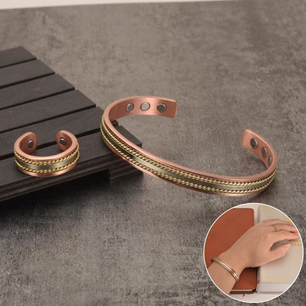 earrings & necklace jewelry-set magnetic copper bracelet ring healing energy jewelry sets for women rose gold adjustable cuff bracelets bang, Silver
earrings & necklace jewelry-set magnetic copper bracelet ring healing energy jewelry sets for women rose gold adjustable cuff bracelets bang, Silver
