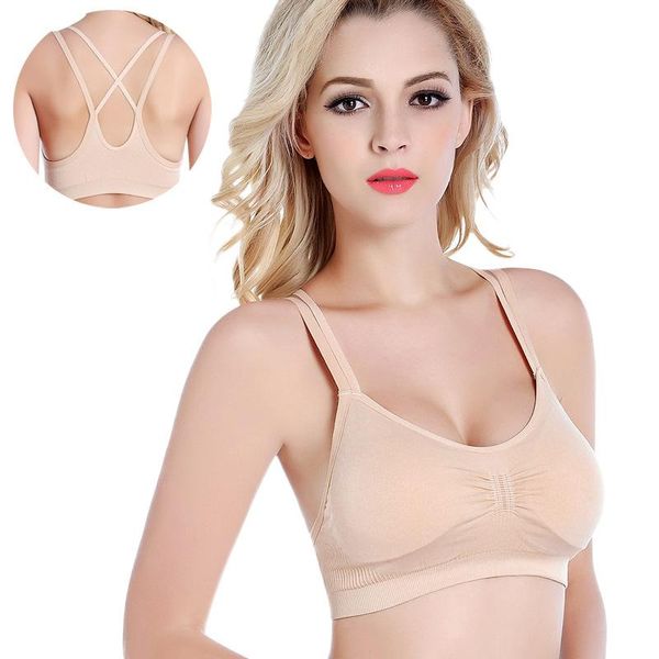gym clothing thin section no steel ring elastic sling beauty back bra wicking breathable sleep yoga running fitness underwear sport women, White;black
gym clothing thin section no steel ring elastic sling beauty back bra wicking breathable sleep yoga running fitness underwear sport women, White;black