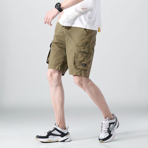 men's pants 2021 summer style casual shorts fashion overalls loose straight sports, Black
men's pants 2021 summer style casual shorts fashion overalls loose straight sports, Black
