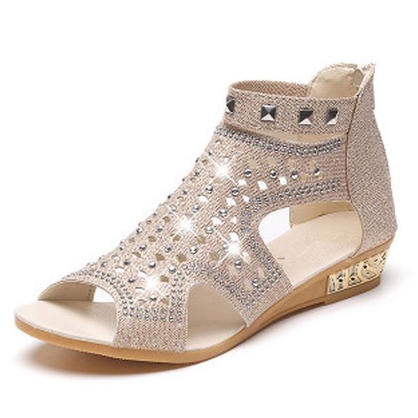 spring summer women shoes roma style low heels sandals cut-outs crystal wedge gladiator sandalias mujer xkd4306, Black
spring summer women shoes roma style low heels sandals cut-outs crystal wedge gladiator sandalias mujer xkd4306, Black