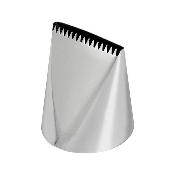 stainless steel squirting nozzle single-sided serrated cream pastry decoration diy baking cake tool durable and easy to clean tools
stainless steel squirting nozzle single-sided serrated cream pastry decoration diy baking cake tool durable and easy to clean tools