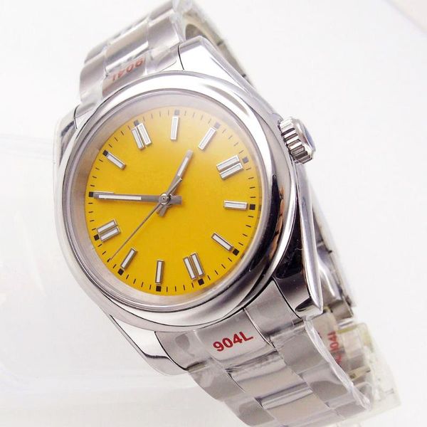 wristwatches 36mm/39mm sapphire men's watch miyota 8215/mingzhu 2813 fix bezel lume oyster band blue/yellow/green/black/orange, Slivery;brown
wristwatches 36mm/39mm sapphire men's watch miyota 8215/mingzhu 2813 fix bezel lume oyster band blue/yellow/green/black/orange, Slivery;brown
