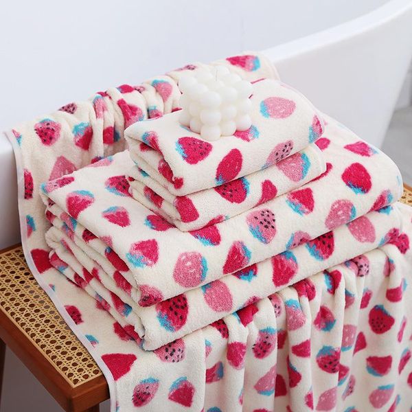 towel drop strawberry 2pcs/set set large bath towels for adults and absorbent face wash
towel drop strawberry 2pcs/set set large bath towels for adults and absorbent face wash