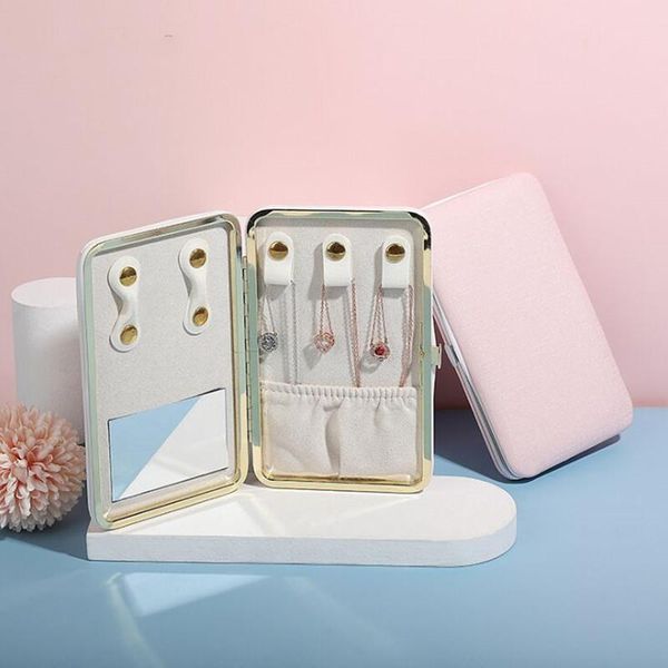 jewelry pouches, bags portable mirror box organizer small /large pu leather storage case for earrings necklace ring jewellery, Pink;blue
jewelry pouches, bags portable mirror box organizer small /large pu leather storage case for earrings necklace ring jewellery, Pink;blue