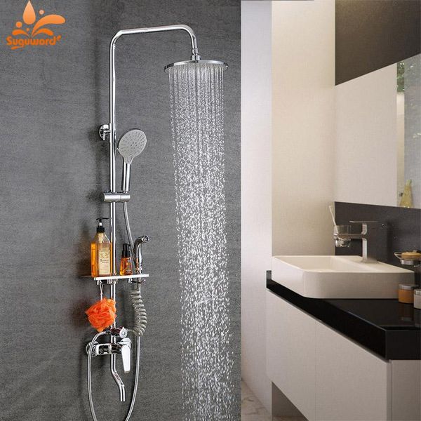 chrome wall-mounted shower set supercharged hand spray belt gun descaling home bathroom sets
chrome wall-mounted shower set supercharged hand spray belt gun descaling home bathroom sets