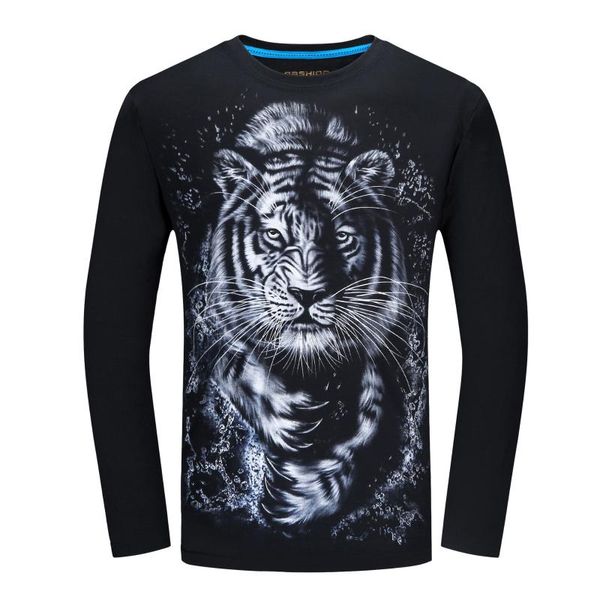 long sleeve t-shirt male europe and the united states men's speed to sell big yards - white tiger hoodies & sweatshirts, Black
long sleeve t-shirt male europe and the united states men's speed to sell big yards - white tiger hoodies & sweatshirts, Black