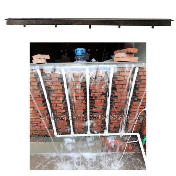 stainless steel 304 waterfall cascade outdoor swimming pool/water feature for garden pool walls sculpture/wall water fountains decorations
stainless steel 304 waterfall cascade outdoor swimming pool/water feature for garden pool walls sculpture/wall water fountains decorations